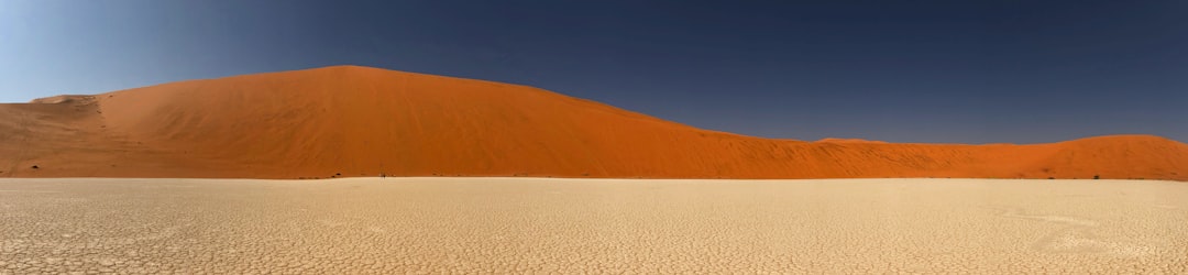 Red sand dunes in Sossusvlei, Namibia